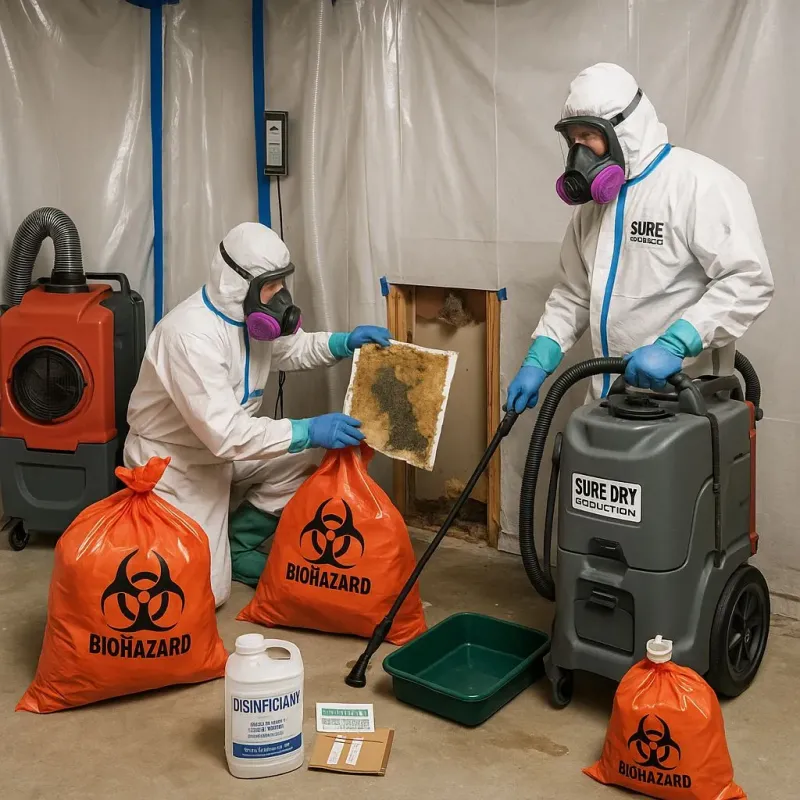 Contaminated Water Handling Protocols process in March Air Force Base, CA