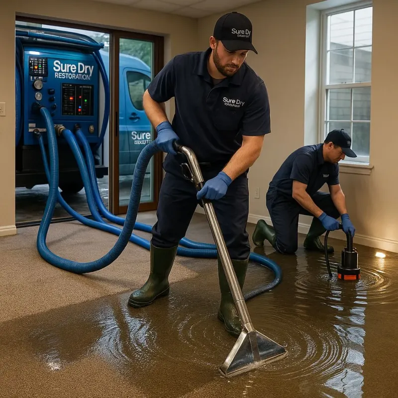 Water Extraction and Removal process in March Air Force Base, CA
